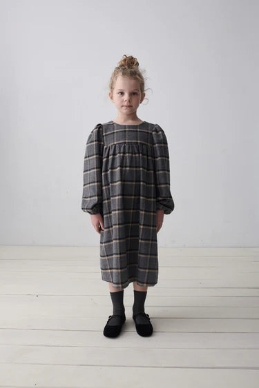Plaid Flannel Dress - Unique