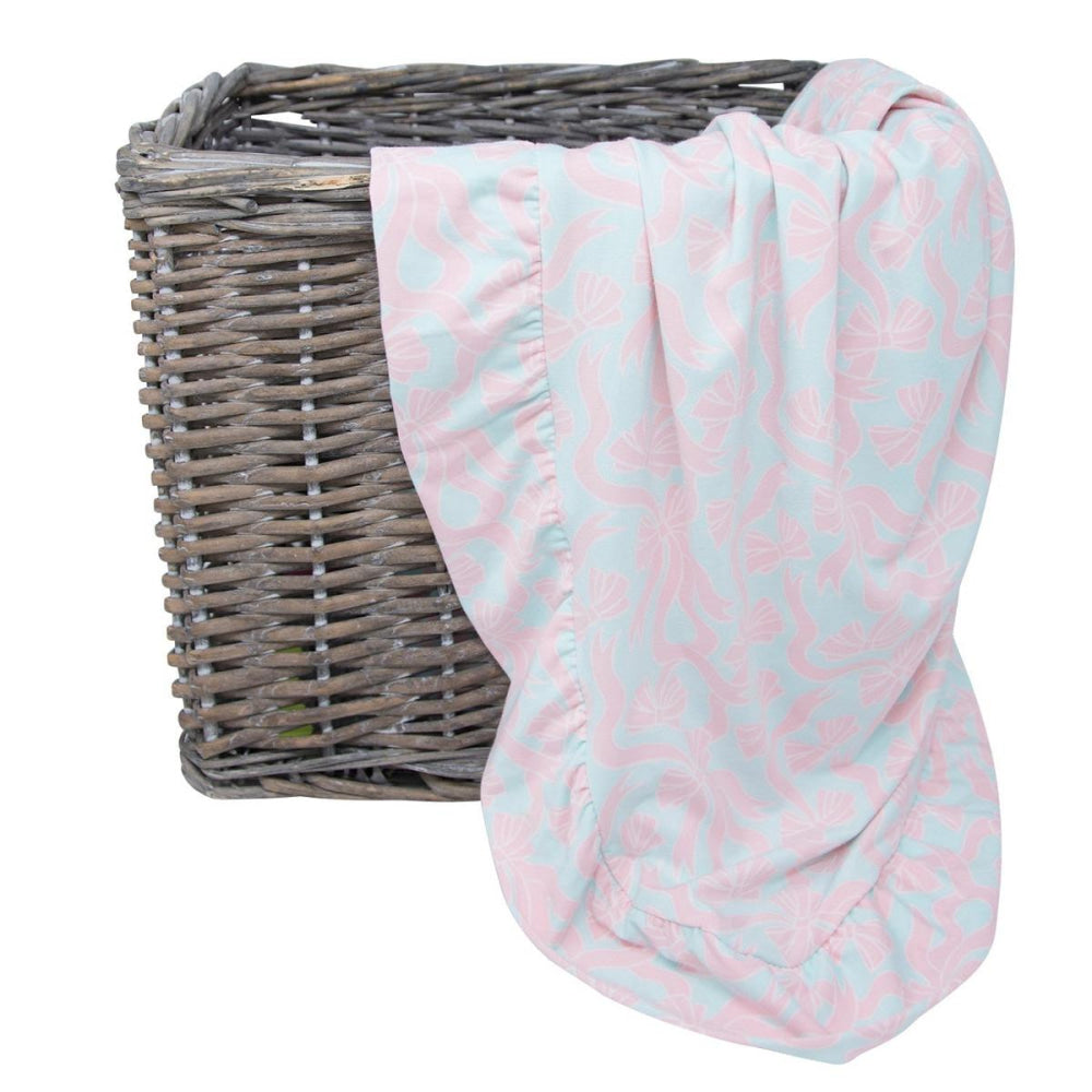 Ruffle Blanket - Darling Bows - OS - Blanket