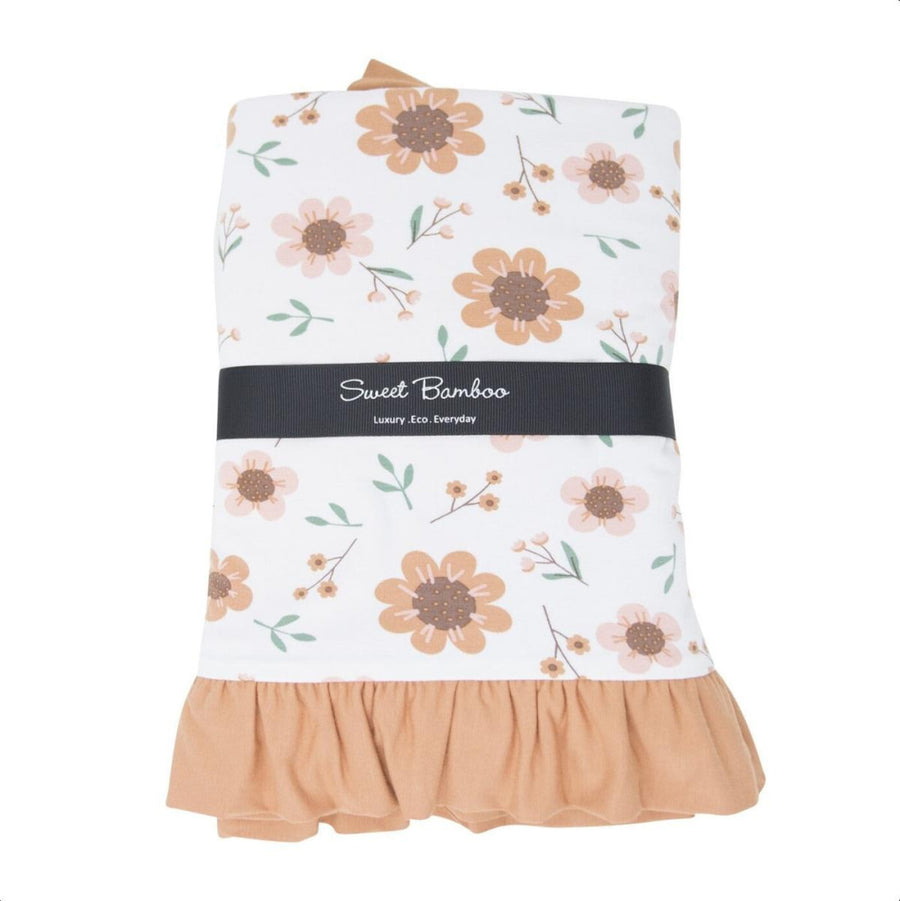 Ruffle Blanket - Sunflower - OS - Blanket