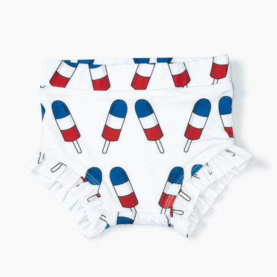 Ruffle Bottoms - Ice Pops - FINAL SALE - 10yr - Bikini Bottom