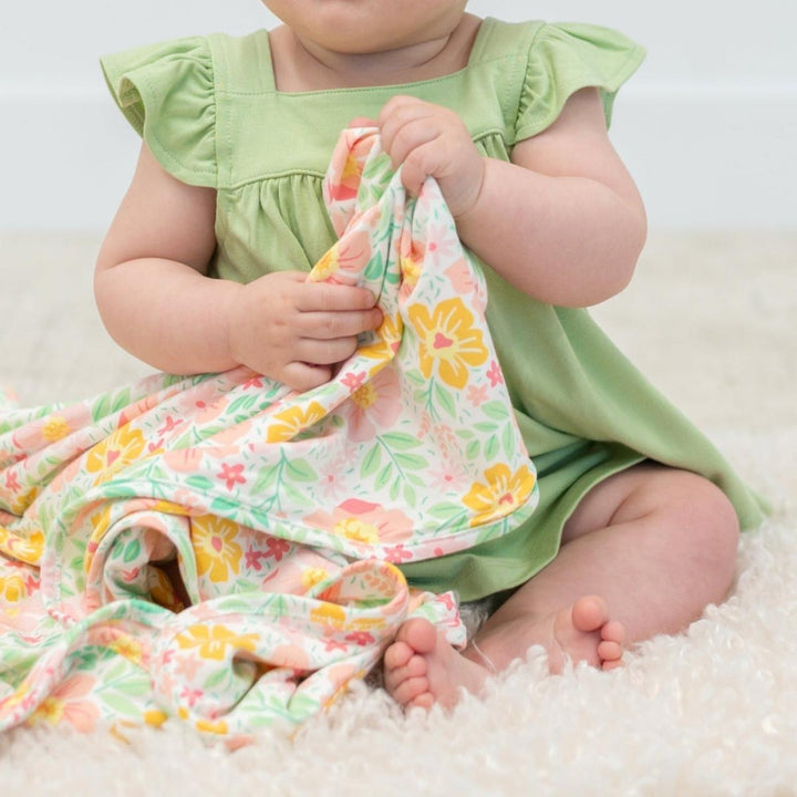 Ruffle Dress & Bloomer - Sage - Dresses