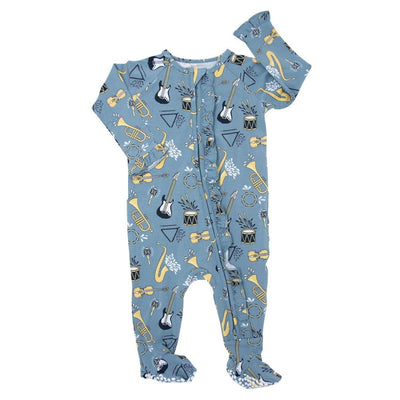 Ruffle Footie - On That Note - On That Note - Pajamas