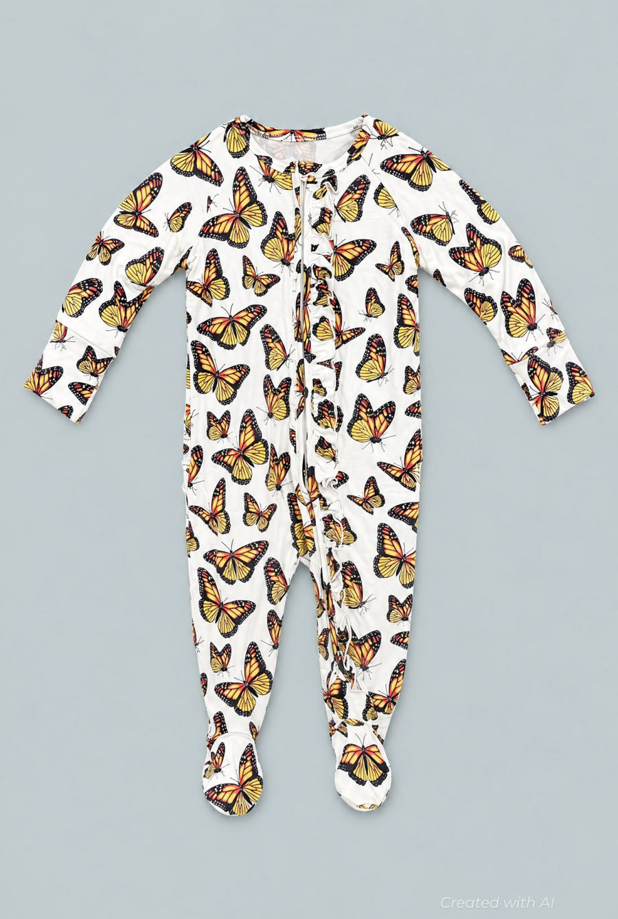 Ruffle Footie - The Great Migration - Onesie