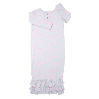 Ruffle Gown - Darling Bows - OS - Nightgown