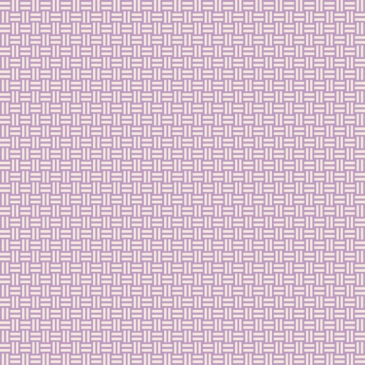 Ruffle Romper - Purple Basketweave - Romper