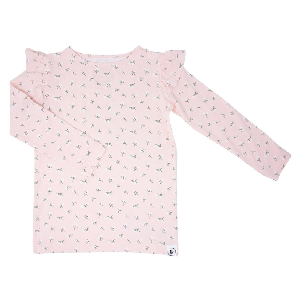 Ruffle Top - Baby’s Breath - Shirt