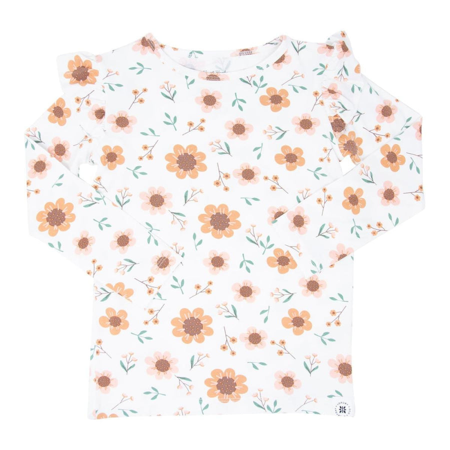 Ruffle Top - Sunflower - Shirt
