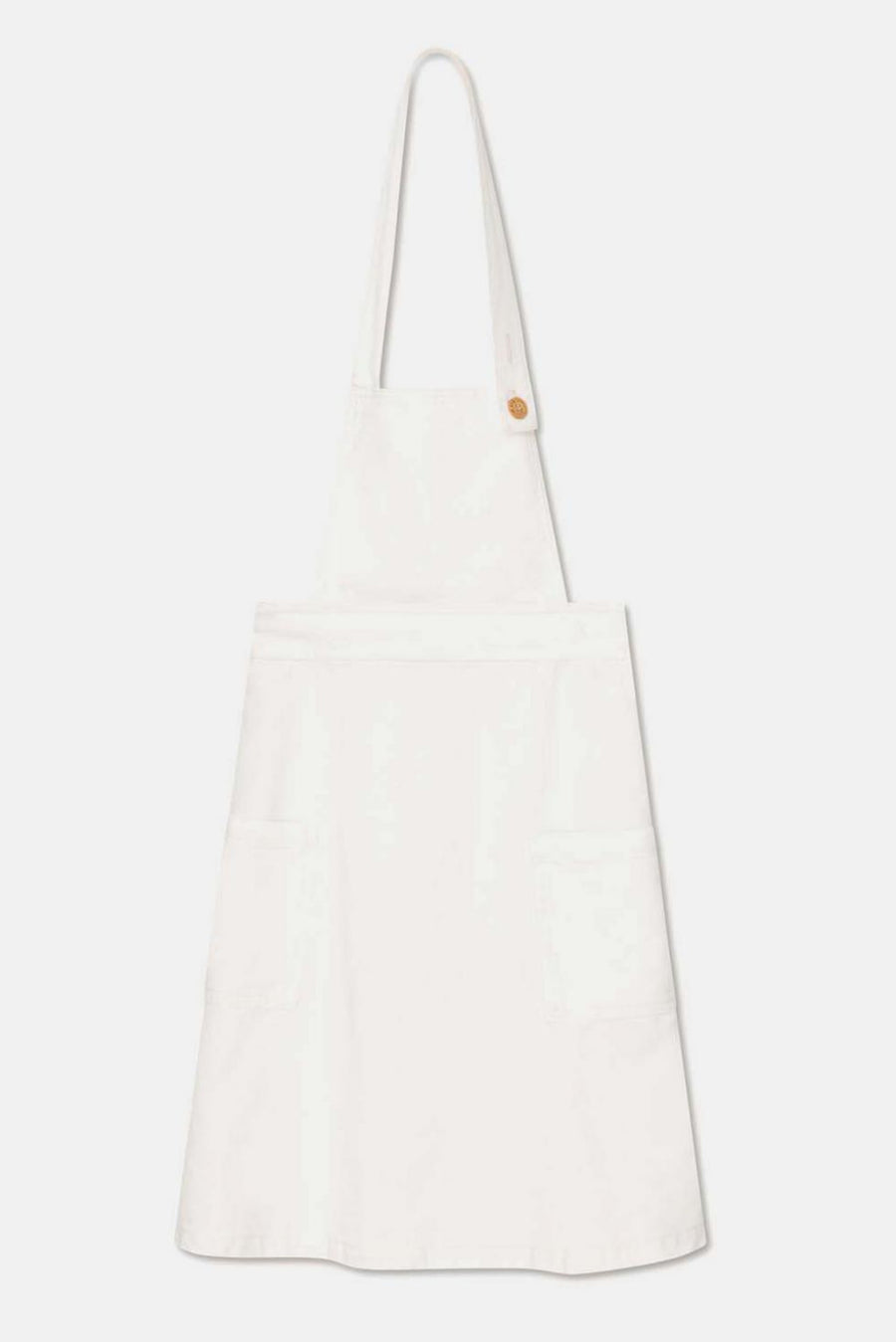 Rustic cotton one-shoulder dress - Ivory - 6Y - Dresses