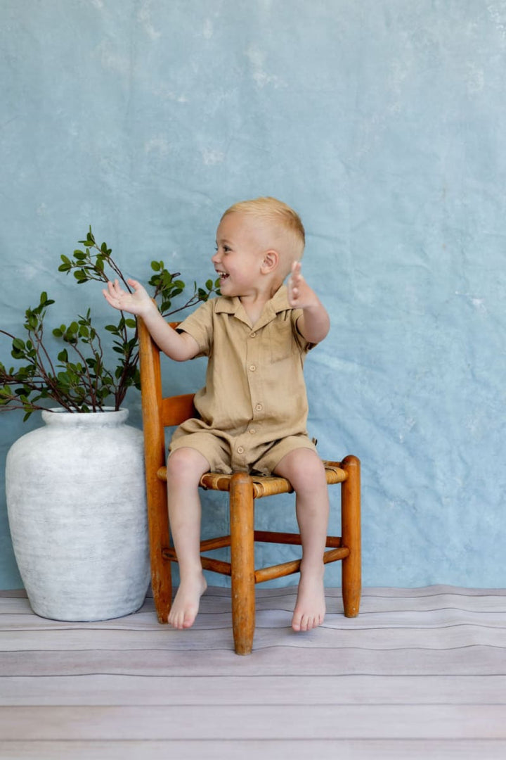 Ryman Romper - Sand - Romper
