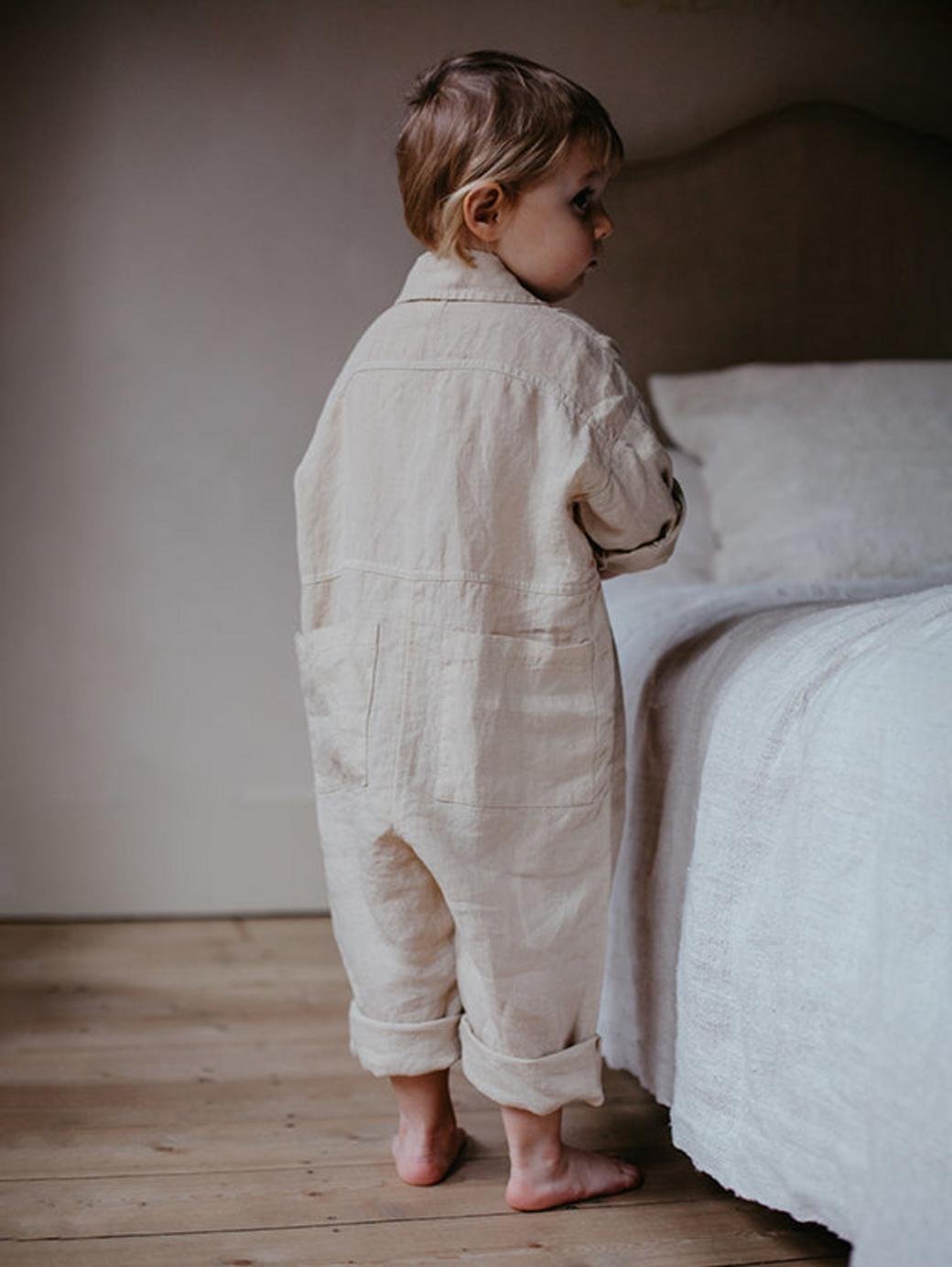 The Noor Jumpsuit - Oatmeal