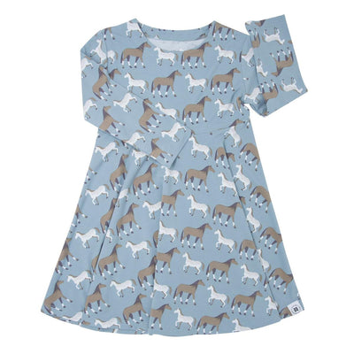 Swirly Girl Dress - Ponies Please