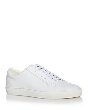Men's Lace Up Sneakers Exclusive - White