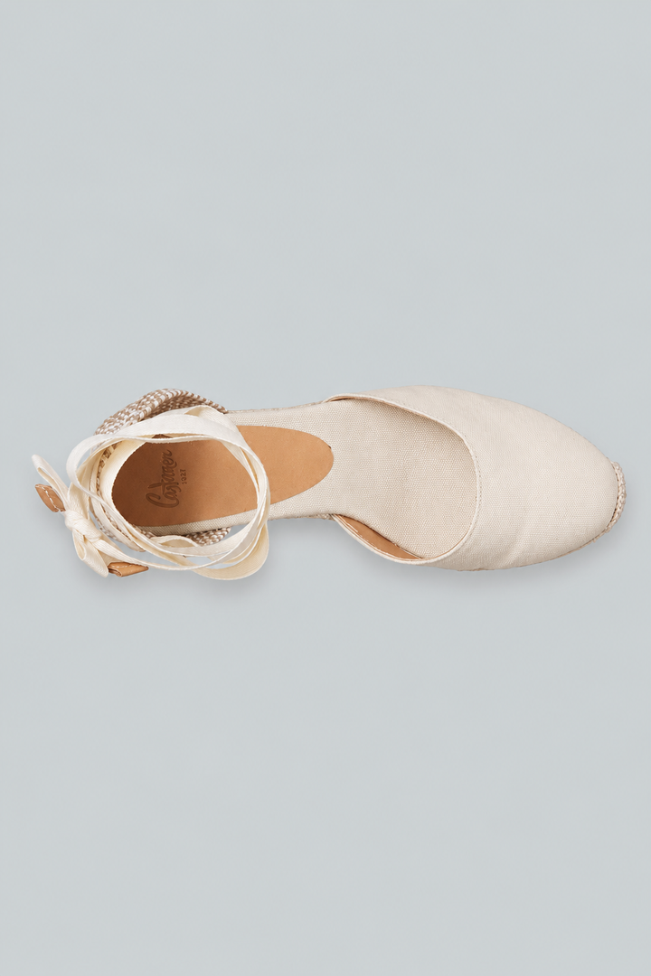 Carina Wedges - Beige