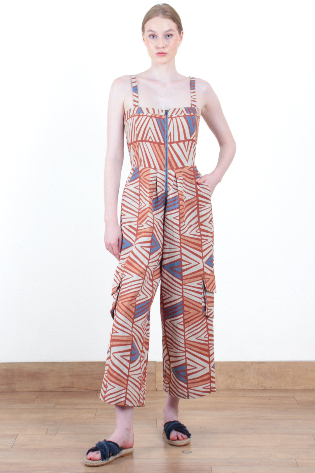 Paige Jumpsuit - Aztec Multi