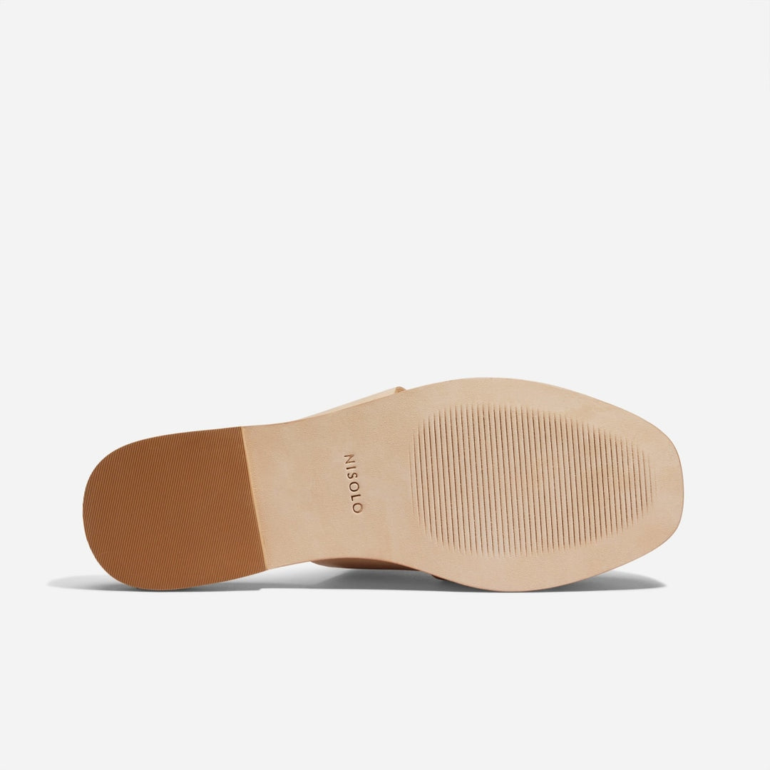 Anita Fisherman Mule - Almond