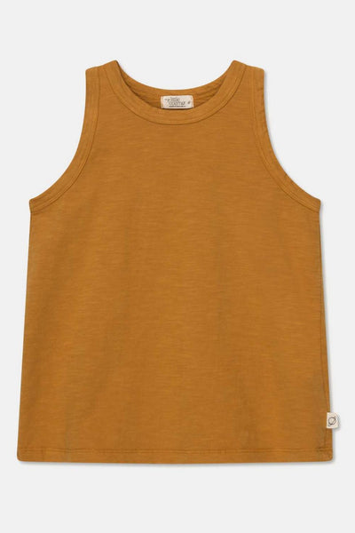 Slub tank t-shirt - Oil