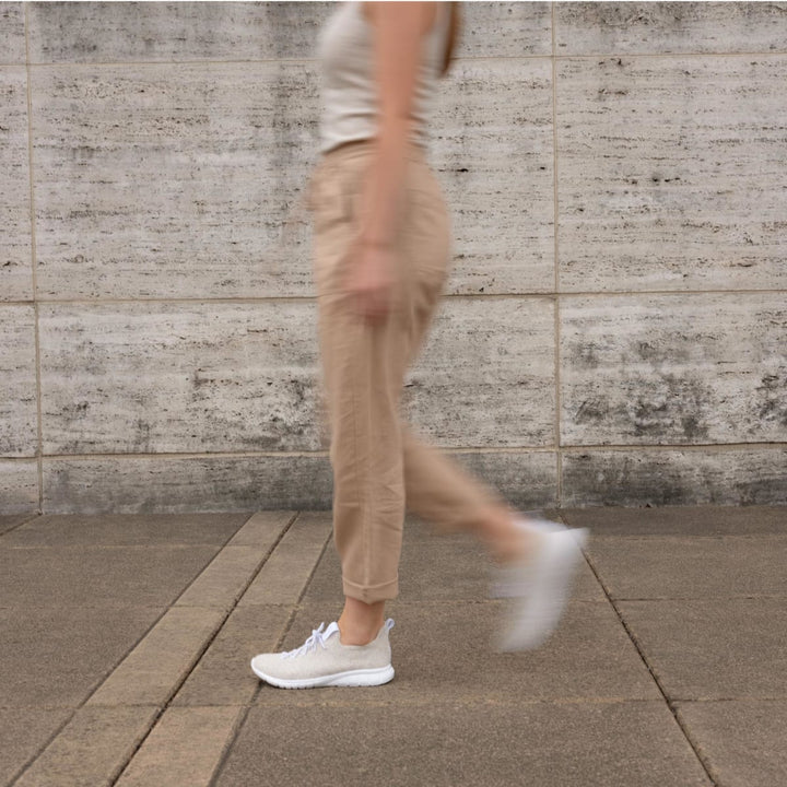 Women's Athleisure Eco Knit Sneaker - Linen
