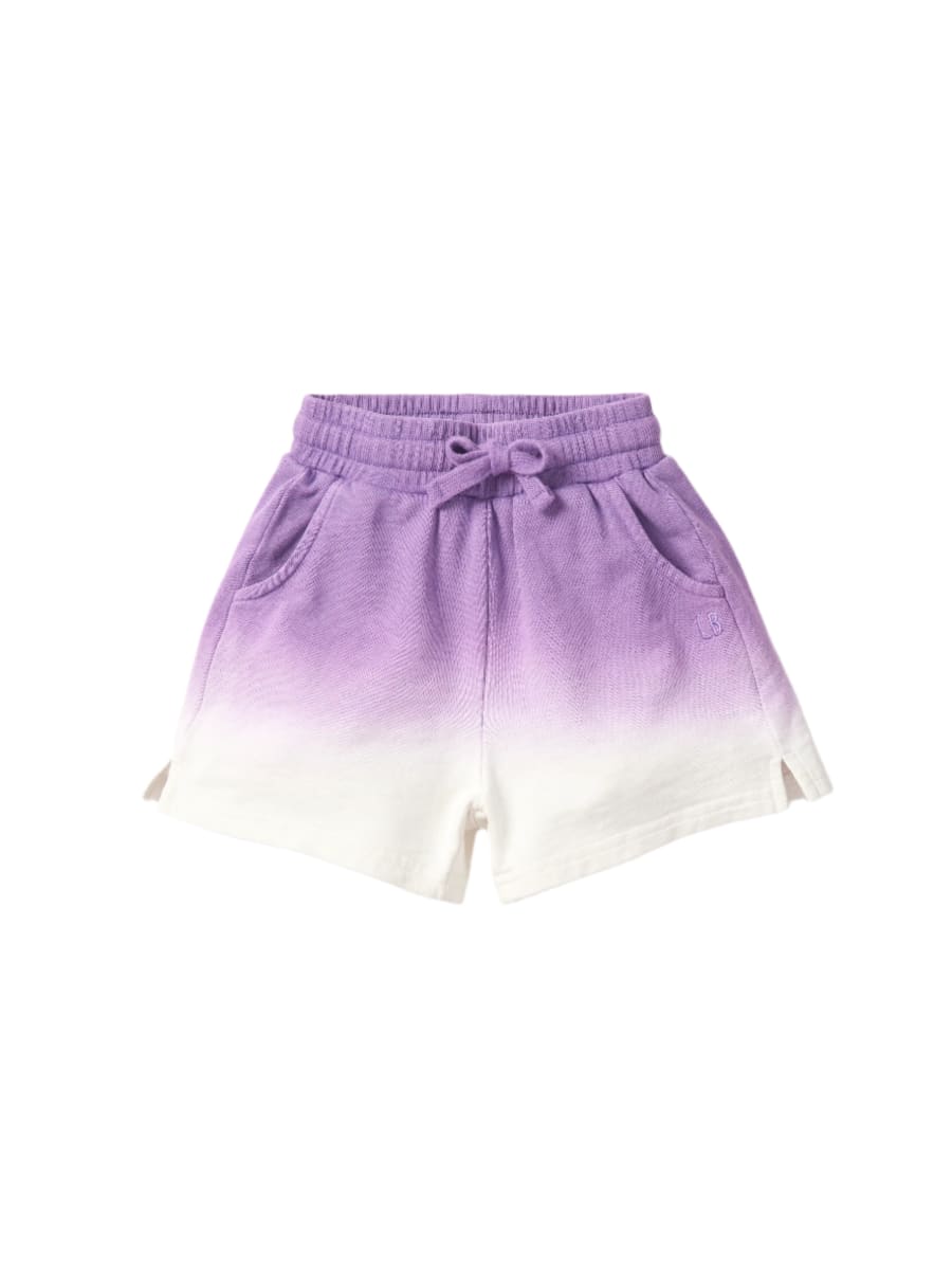 Ombre Sweatshort - Purple
