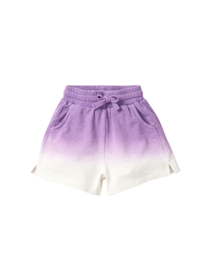 Ombre Sweatshort - Purple