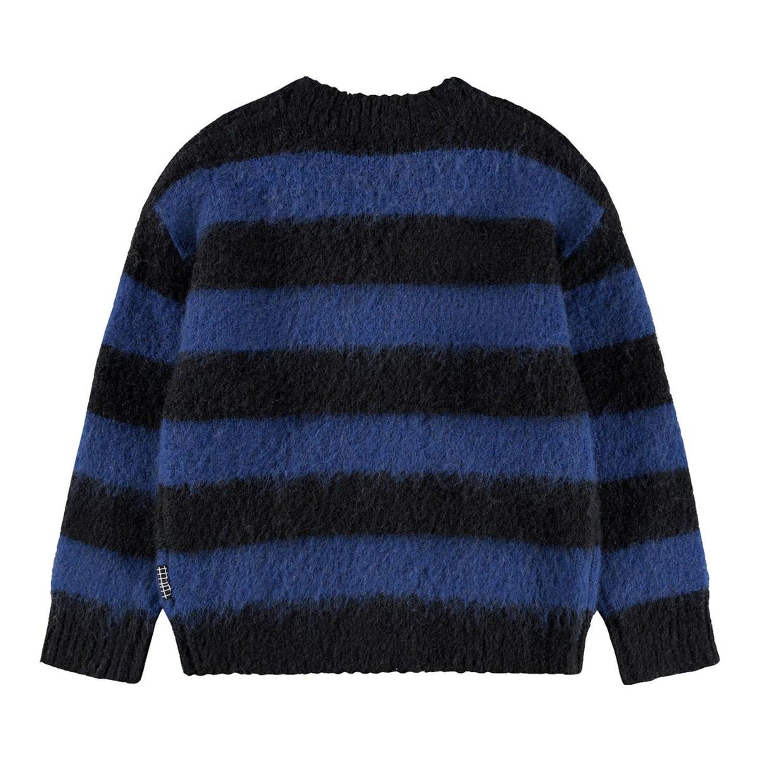 Brutus Cardigans - Blue/Black Stripe