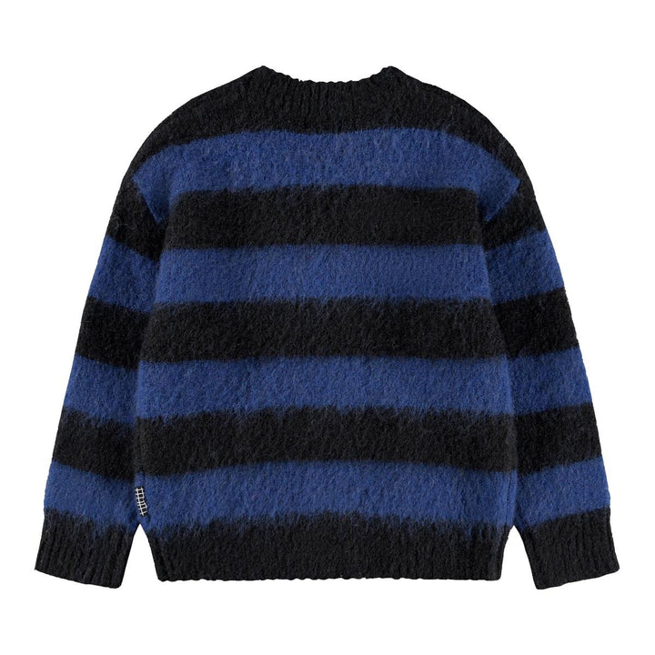 Brutus Cardigans - Blue/Black Stripe