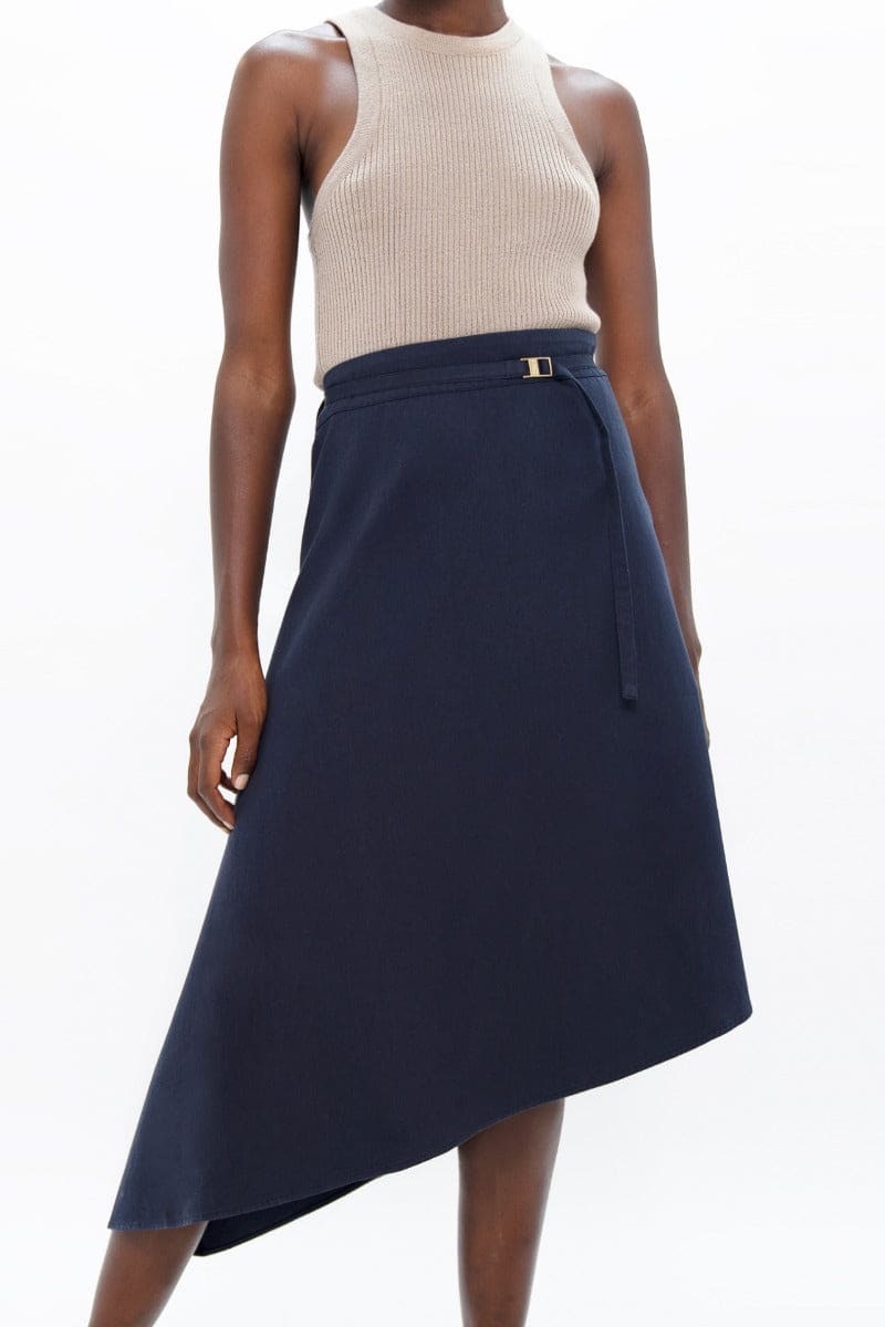 Mallorca Asymmetric Skirt - Summer Night