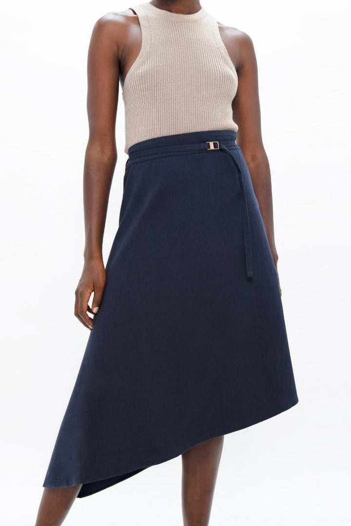 Mallorca Asymmetric Skirt - Summer Night