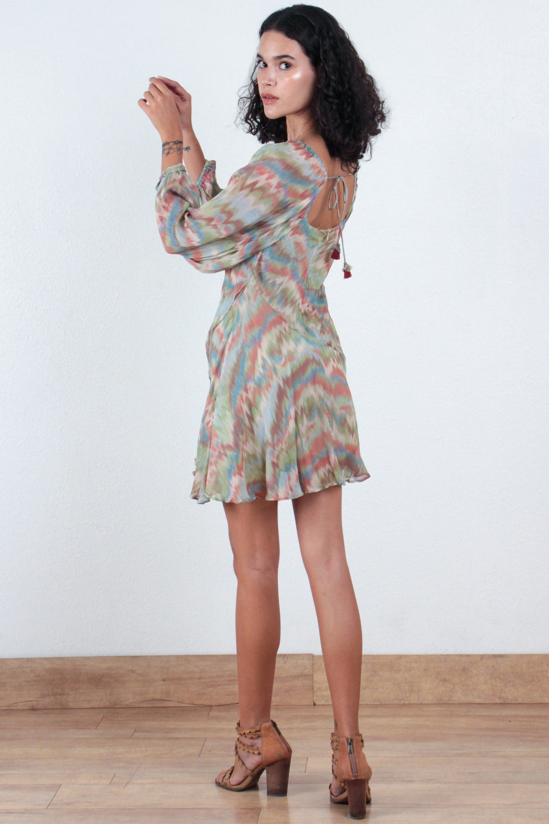 Rosali mini Dress - Pastel Multi