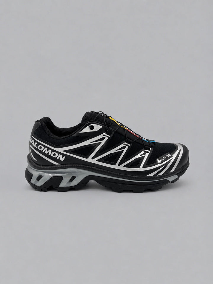 Xt-6 Gortex Black Silver Unisex Hiking - Black/Silver