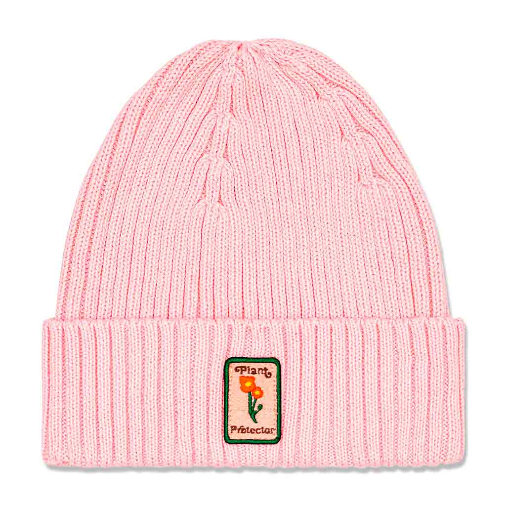 Adult Plant Protector Beanie Hat - Soft Pink