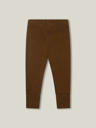 The Ribbed Legging Baby - Camel