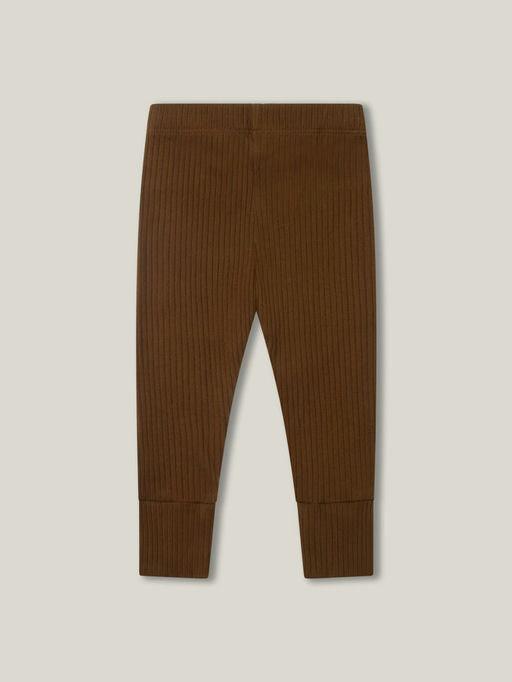 The Ribbed Legging Baby - Camel