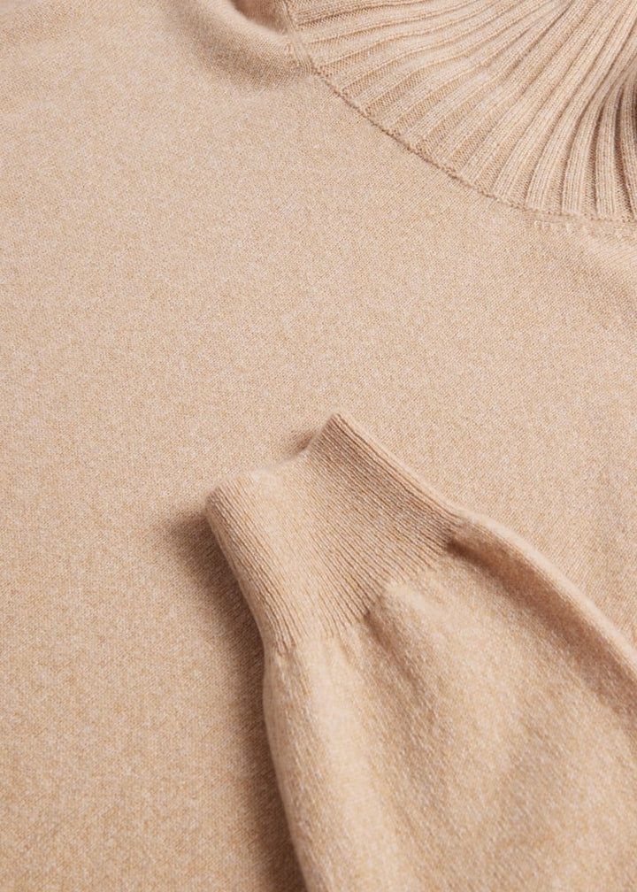 Phineas Cole Cashmere Turtleneck - Wheat
