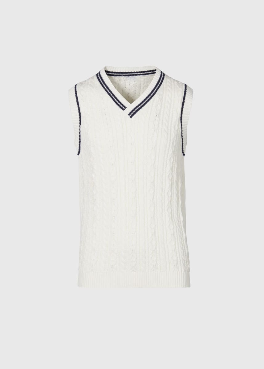 Tennis Vest - White