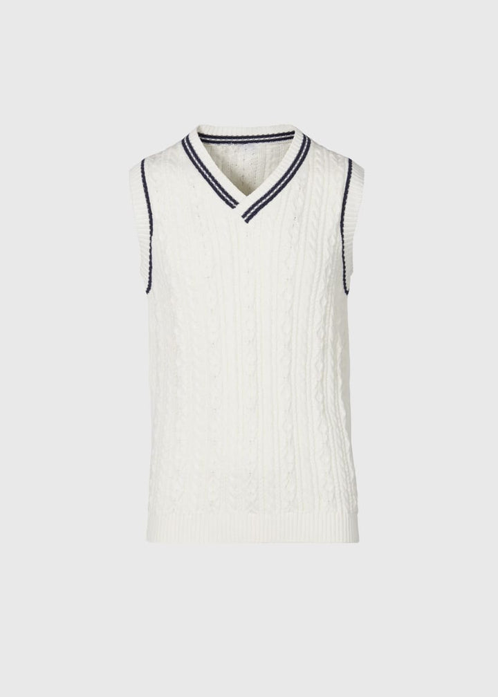 Tennis Vest - White