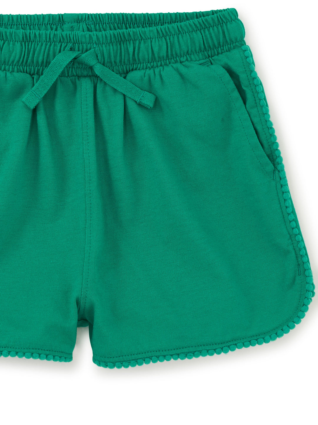 Pom-Pom Gym Shorts - Viridis