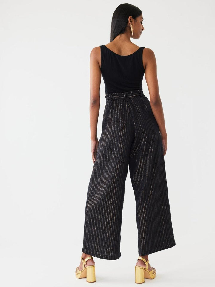 Willow Pant - Black Lurex