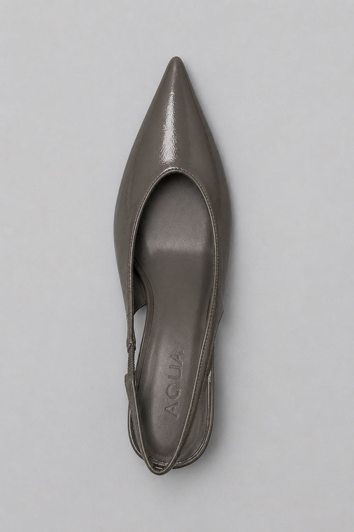 Women's Azure Pumps Exclusive - Gray Leather