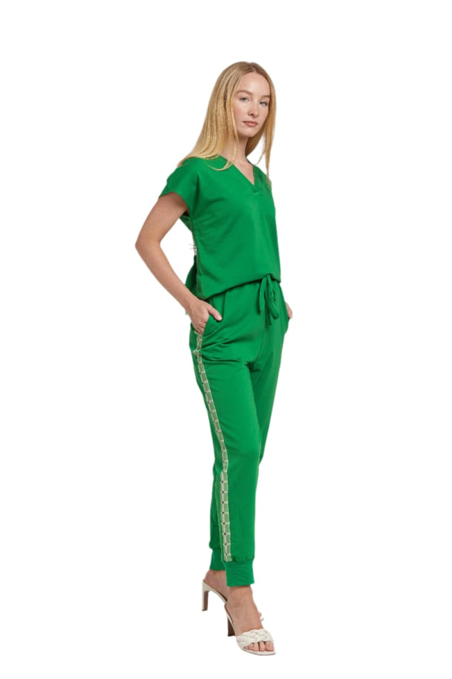 Sadie Pant - Basil - Pants