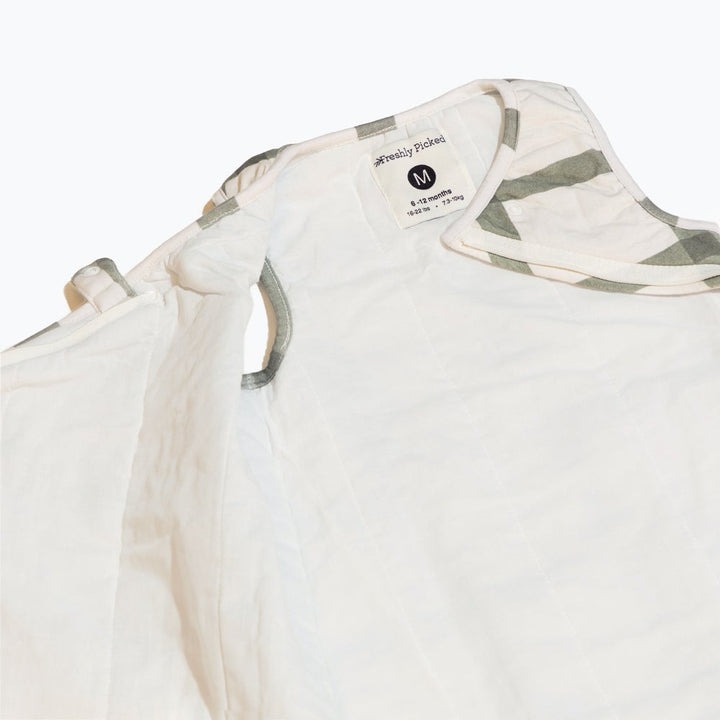Sage Windowpane Blanket Sleeper - Swaddle - Baby