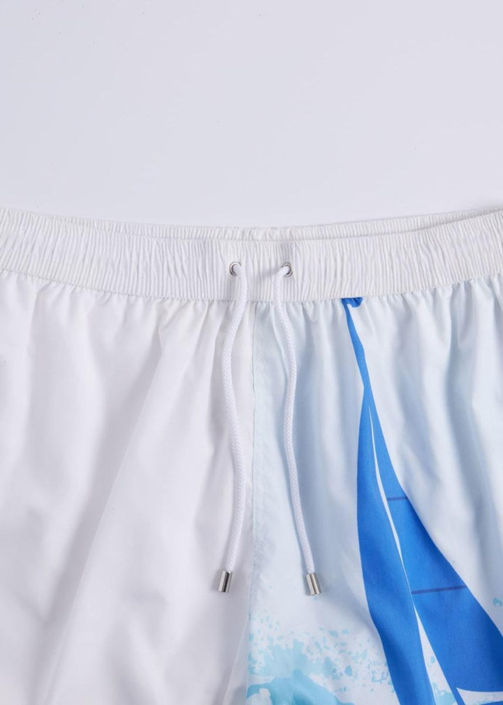 Sailboat Swim Trunk - Solid - XXL (46) - Swim Trunk