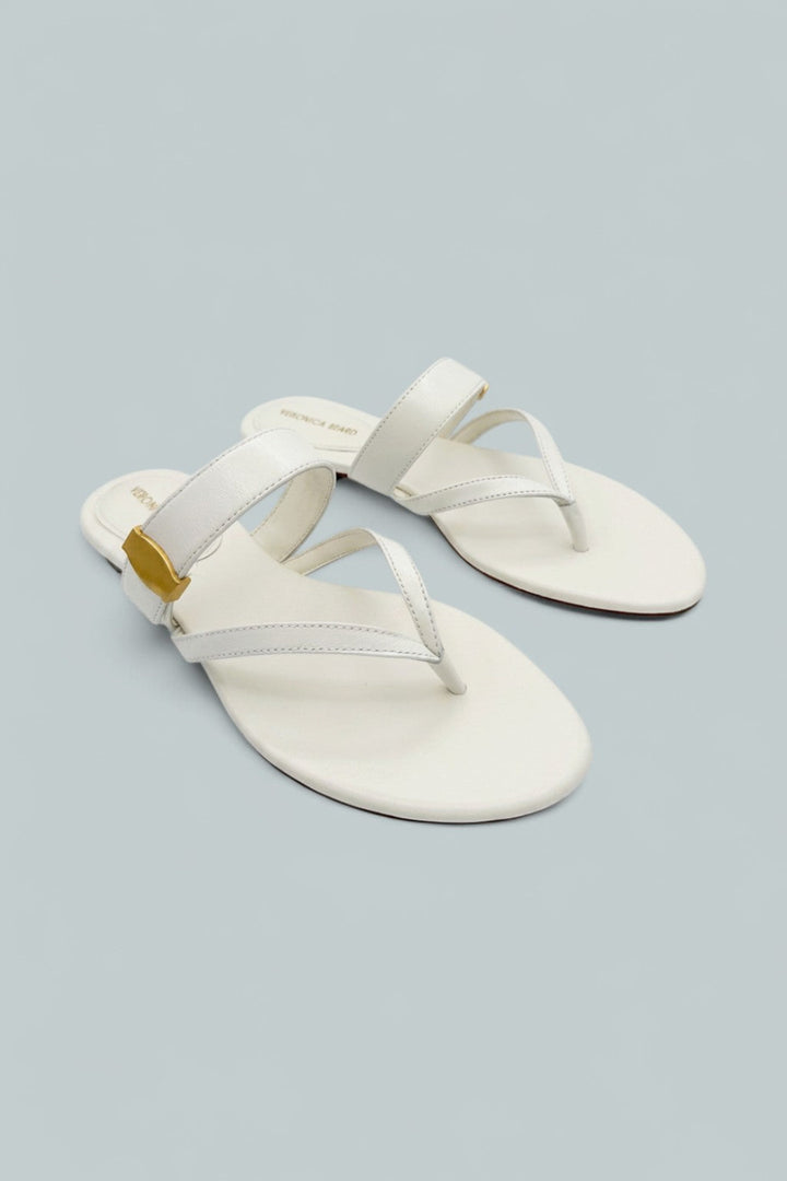 Salva Dash Flat Sandals - Coconut - 7 - Sandals
