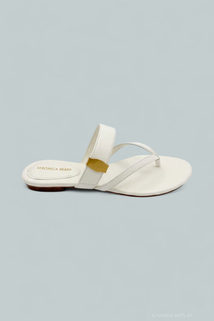 Salva Dash Flat Sandals - Coconut - 7 - Sandals