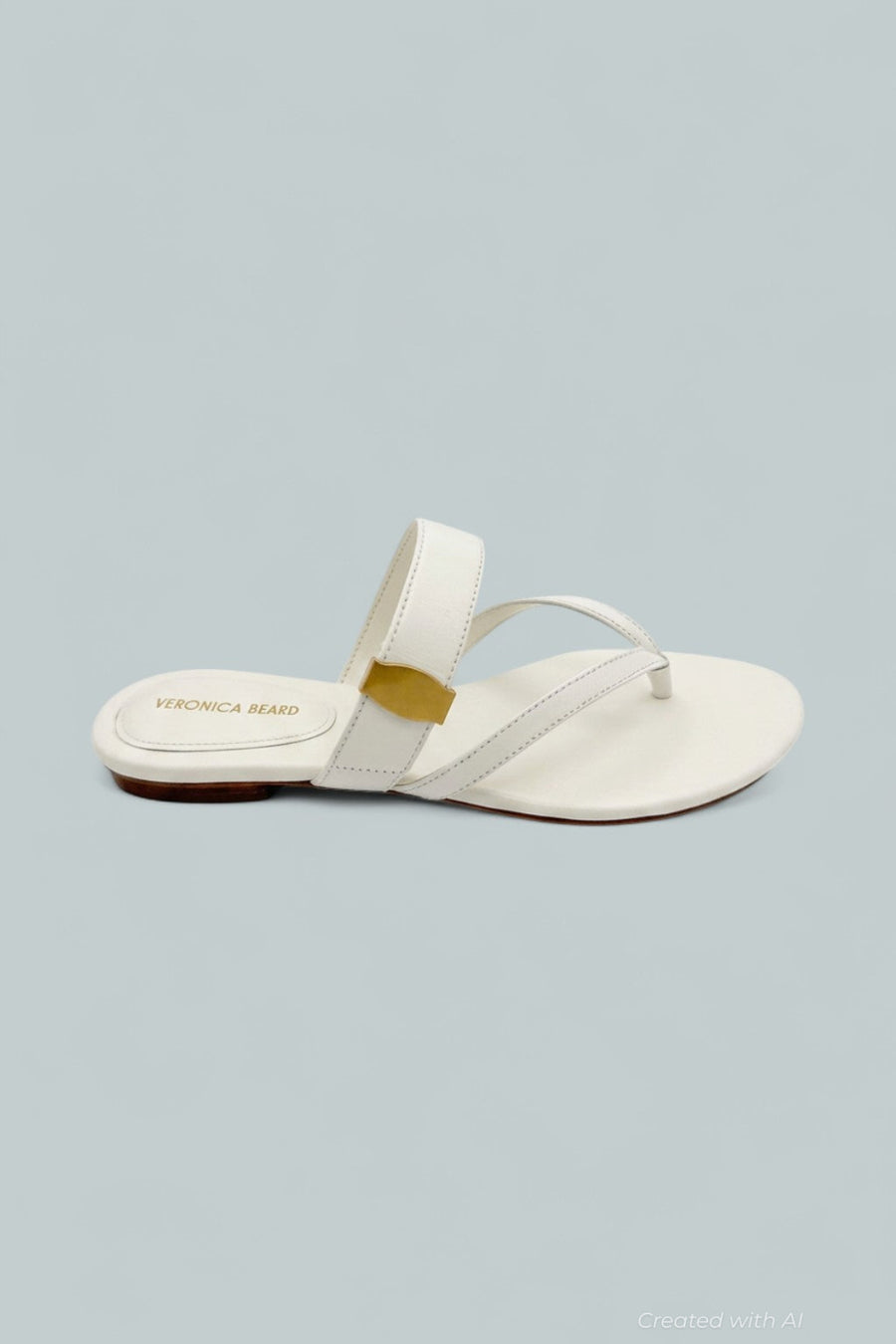 Salva Dash Flat Sandals - Coconut - 7 - Sandals