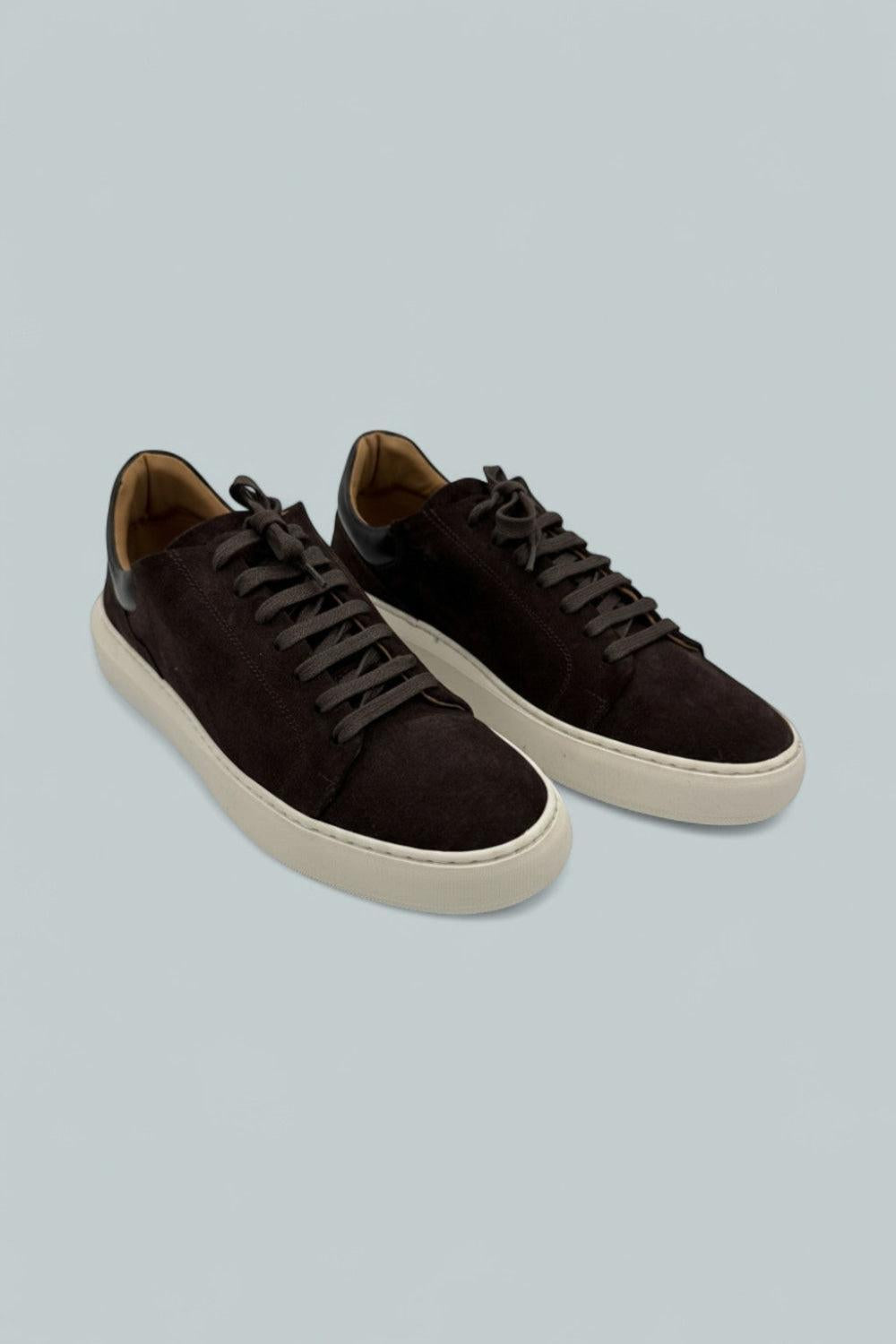 Salvatore Sneakers - Brown Suede - 10 - Sneaker