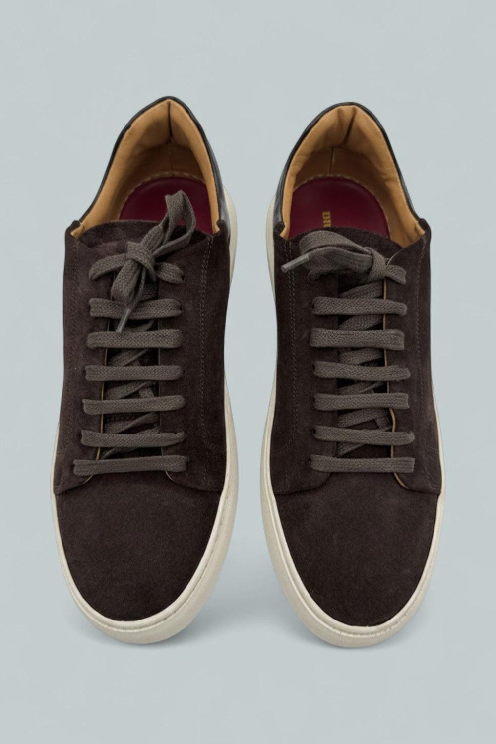 Salvatore Sneakers - Brown Suede - 10 - Sneaker