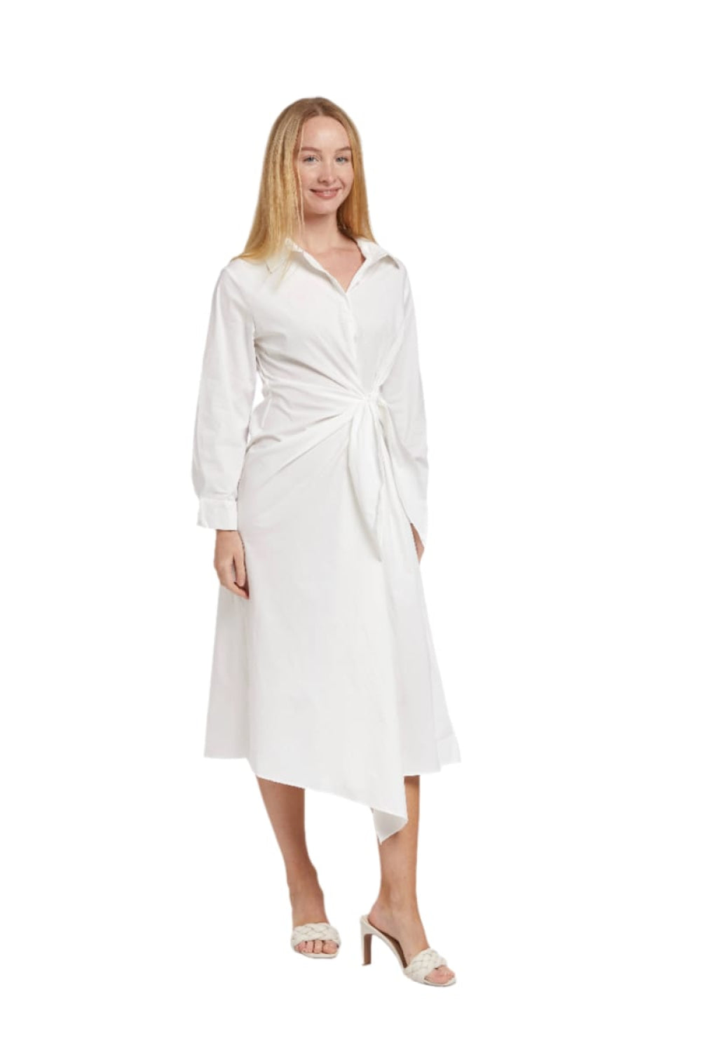 Samantha Dress - White - Dresses