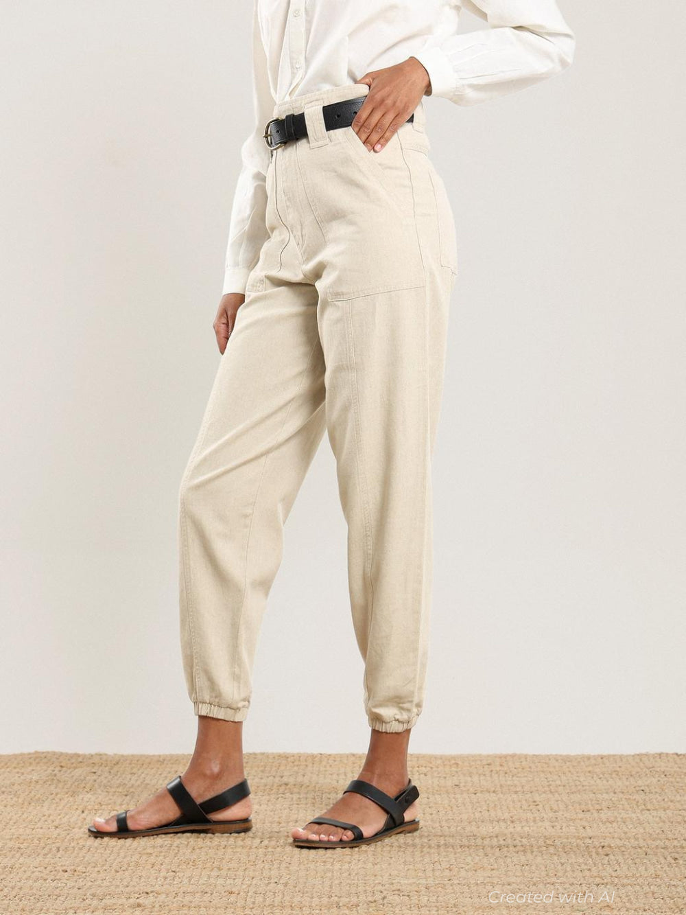 Samar Jogger - Desert Sand - Joggers