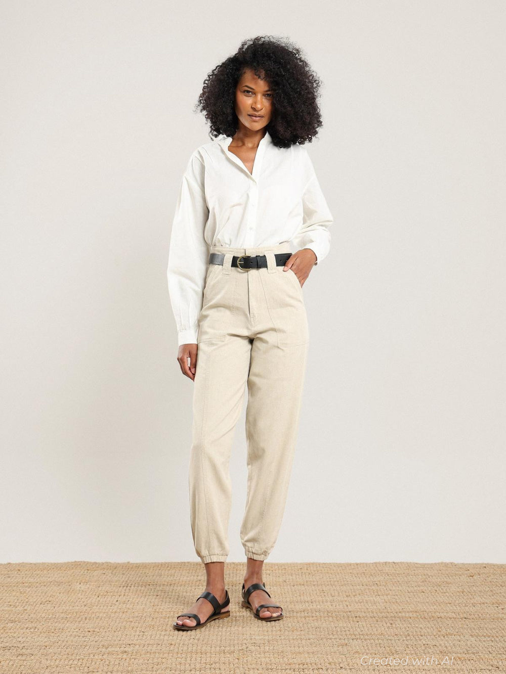 Samar Jogger - Desert Sand - Joggers
