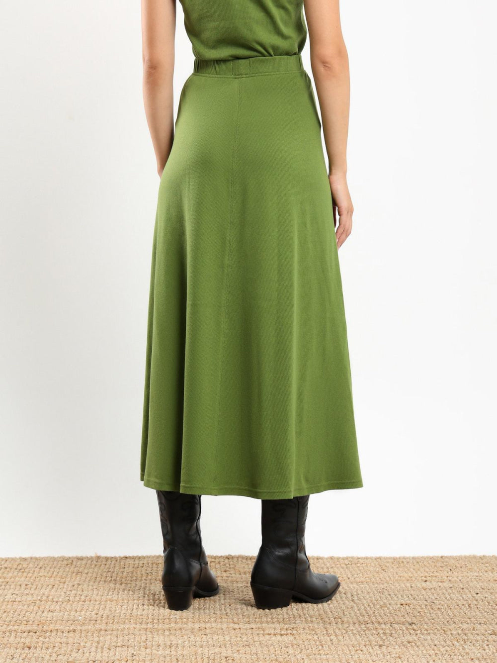 Samia Skirt - Basil - Skirt